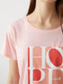 LC Waikiki Crew Neck Printed Combed Cotton Women's T-Shirt